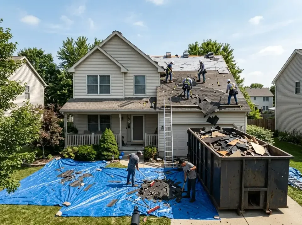roof-replacement-debris-remova-004 — frequently asked questions, Cheapest Dumpster Rentals in Fulton, MS